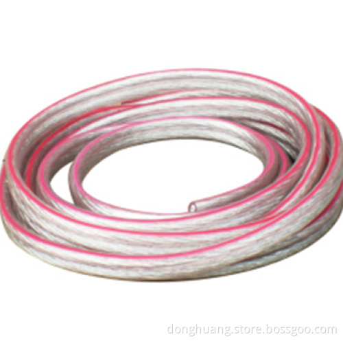 10AWG to 24AWG Transparent Speaker Cable
